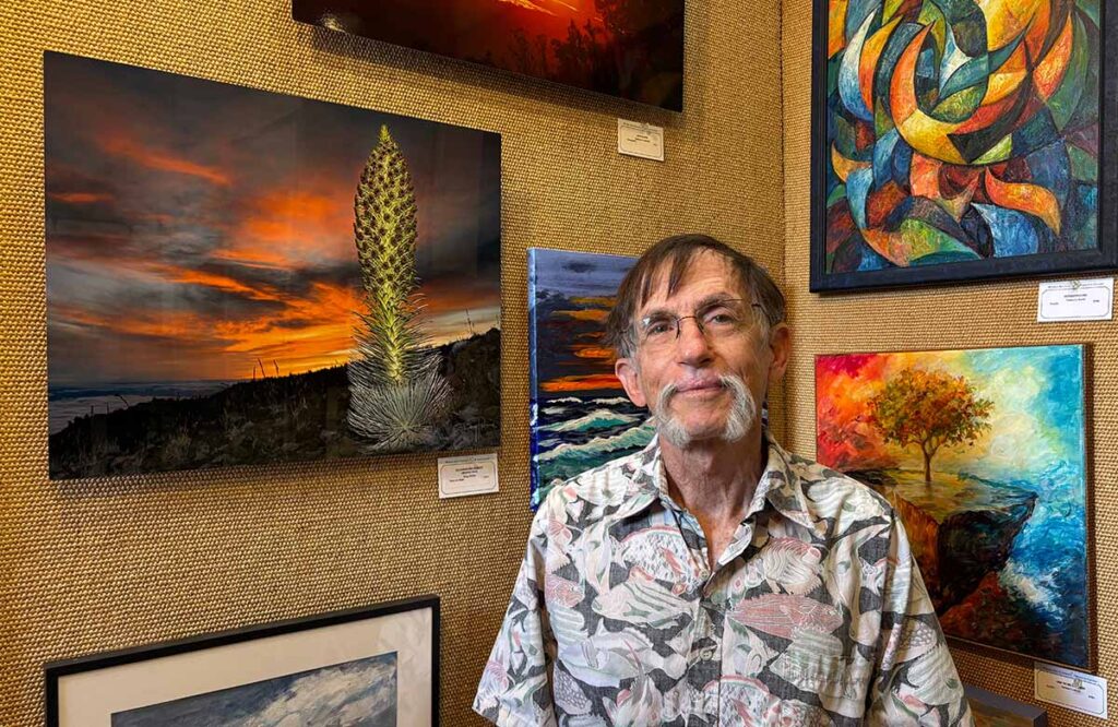 Silversword Sunset (Mauna Kea) by Doug Perrine