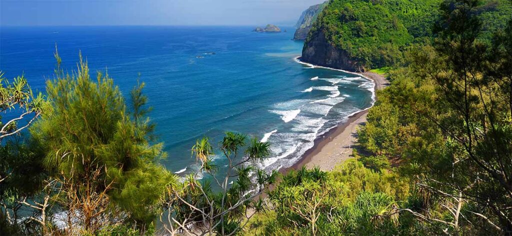 North Kohala coastline